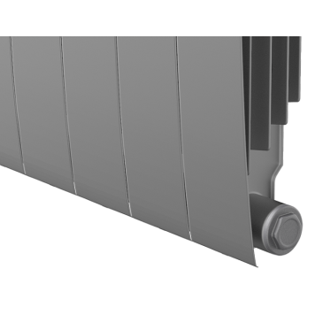 Радиатор Royal Thermo BiLiner 500 Silver Satin - 4 секц.-2