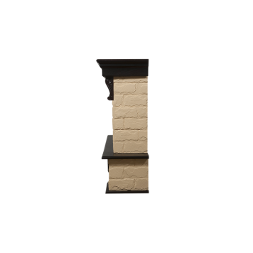 Портал Firelight Forte 30S камень бежевый, шпон венге-2