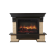 Портал Firelight Forte 30S камень бежевый, шпон венге