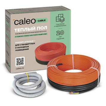Греющий кабель CALEO CABLE 18W-40 (5,5 кв. м)