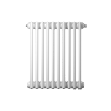 Радиатор труб. Zehnder Charleston Retrofit 3057, 06 сек.1/2 ниж.подк. RAL9016 (кроншт.в компл)