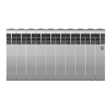 Радиатор Royal Thermo BiLiner 350 /Silver Satin - 10 секц.-1
