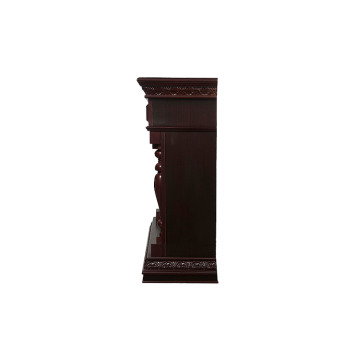 Портал Firelight Perfetto R 30 шпон темный дуб-2