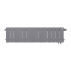 Радиатор Royal Thermo PianoForte 200 /Silver Satin - 14 секц. VDR