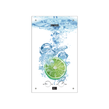 Газовая колонка Zanussi GWH 10 Fonte Glass Lime
