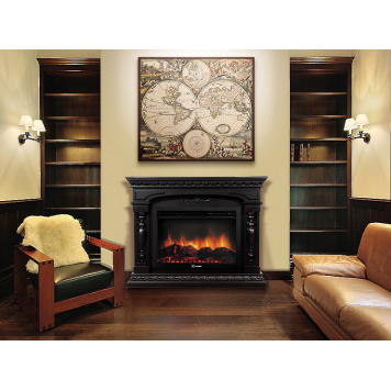 Портал Firelight Perfetto R 30 шпон темный дуб-4