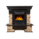 Портал Firelight Pietra Classic камень сланец натуральный, шпон венге
