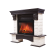 Портал Firelight Forte 25S камень белый, шпон венге