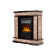 Портал Firelight Scala Classic камень сланец скалистый бурый, шпон тёмный дуб