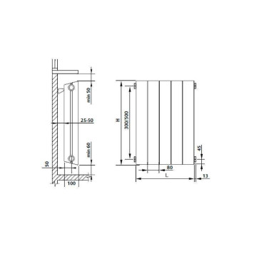 Радиатор Royal Thermo PianoForte 500 Noir Sable - 10 секц.-3