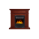 Портал Firelight Bianco Classic шпон красное дерево