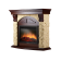 Портал Firelight Torre 30S камень слоновая кость, шпон темный дуб