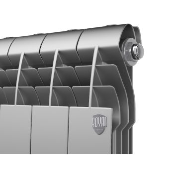 Радиатор алюминиевый Royal Thermo Biliner Alum 500 Silver Satin - 4 секц.-1