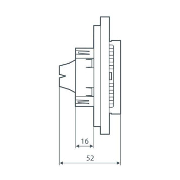 Терморегулятор Thermoreg TI-970 (сенсорный)-3