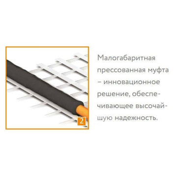 Теплый пол Теплолюкс TropixМНН 800 Вт (5,0 кв.м)-1
