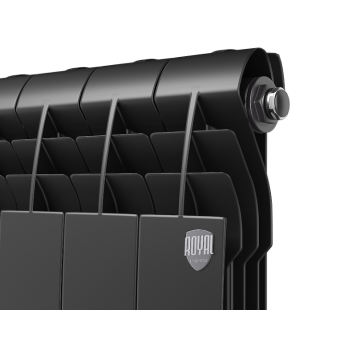 Радиатор алюминиевый Royal Thermo Biliner Alum 500 Noir Sable - 10 секц.-1