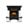 Портал Firelight Forte Classic камень белый, шпон темный дуб