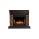 Портал Firelight Bricks Wood 30 камень темный, шпон венге