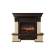 Портал Firelight Forte 25U (угловой) камень бежевый, шпон темный дуб