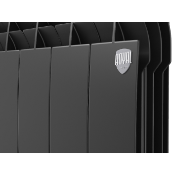 Радиатор алюминиевый Royal Thermo Biliner Alum 500 Noir Sable - 12 секц.-2
