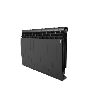 Радиатор алюминиевый Royal Thermo Biliner Alum 500 Noir Sable - 12 секц.