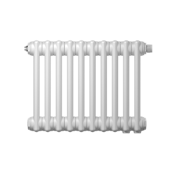 Радиатор трубчатый Zehnder Charleston Retrofit 2056, 26 сек.1/2 бок.подк. RAL9016 (кроншт.в компл)