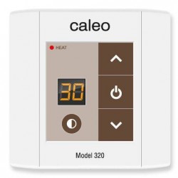Встраиваемый цифровой терморегулятор CALEO 320, 2 кВт