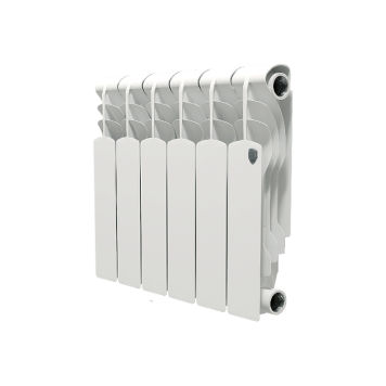 Радиатор биметалл Royal Thermo Revolution Bimetall 350 – 6 секц.