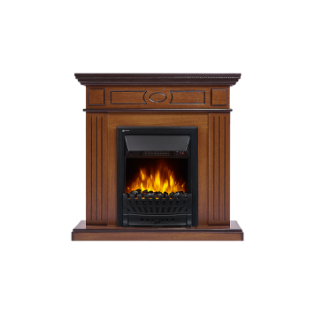 Портал Firelight Bianco Classic шпон орех