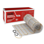 Тонкий самоклеящийся греющий мат IQ FLOOR MAT 0,5м²