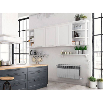 Радиатор Royal Thermo BiLiner 350 /Silver Satin - 6 секц.-4