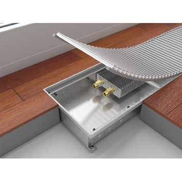 Конвектор внутрипольный MINIB RT без вентилятора PW110 110-340-1250-2