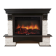 Портал Firelight Pietra 25S камень белый, шпон венге