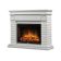 Портал Firelight Bricks 25 камень белый, белая эмаль