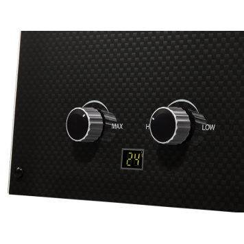 Газовая колонка Zanussi GWH 10 Fonte Glass Carbon-4