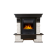 Портал Firelight Pietra Classic камень сланец натуральный, шпон темный дуб