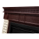 Портал Firelight Bricks 30 камень бежевый, шпон темный дуб