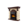 Портал Firelight Torre Classic камень сланец натуральный, шпон темный дуб
