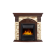 Портал Firelight Torre Classic камень сланец натуральный, шпон темный дуб