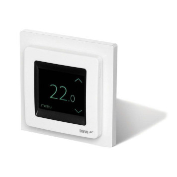 Терморегулятор DEVIreg Touch с комбинацией датчиков, полярно-белый (140F1071)