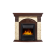 Портал Firelight Torre Classic камень слоновая кость, шпон темный дуб