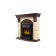 Портал Firelight Torre Classic камень слоновая кость, шпон темный дуб