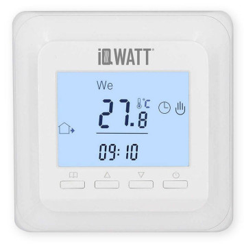 Терморегулятор с ЖК-дисплеем IQ THERMOSTAT Р (white)
