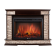 Портал Firelight Scala 25 камень сланец скалистый бурый, шпон тёмный дуб