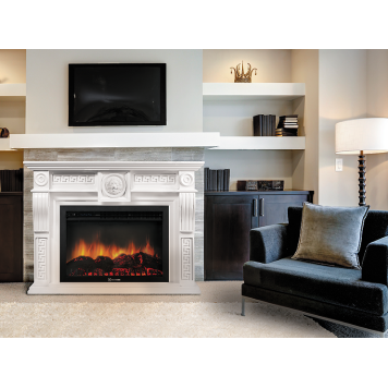 Портал Firelight Vittoriano 30 Белёный дуб-4