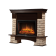 Портал Firelight Forte Wood 25 камень коричневый, шпон темный дуб