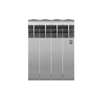Радиатор Royal Thermo BiLiner 350 /Silver Satin - 4 секц.-1