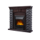 Портал Firelight Porto Classic камень черный, шпон венге
