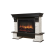 Портал Firelight Pietra 30S камень белый, шпон венге