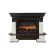 Портал Firelight Pietra 30S камень белый, шпон венге